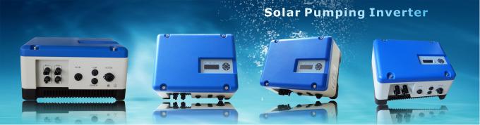 高性能MPPT機能3段階DC/AC 5.5kWの太陽ポンプ インバーター