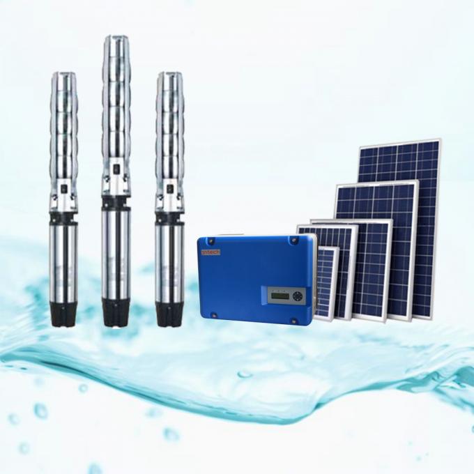 7.5kw太陽インバーターが付いている太陽ポンプ用水系統の飲料水の処置システム